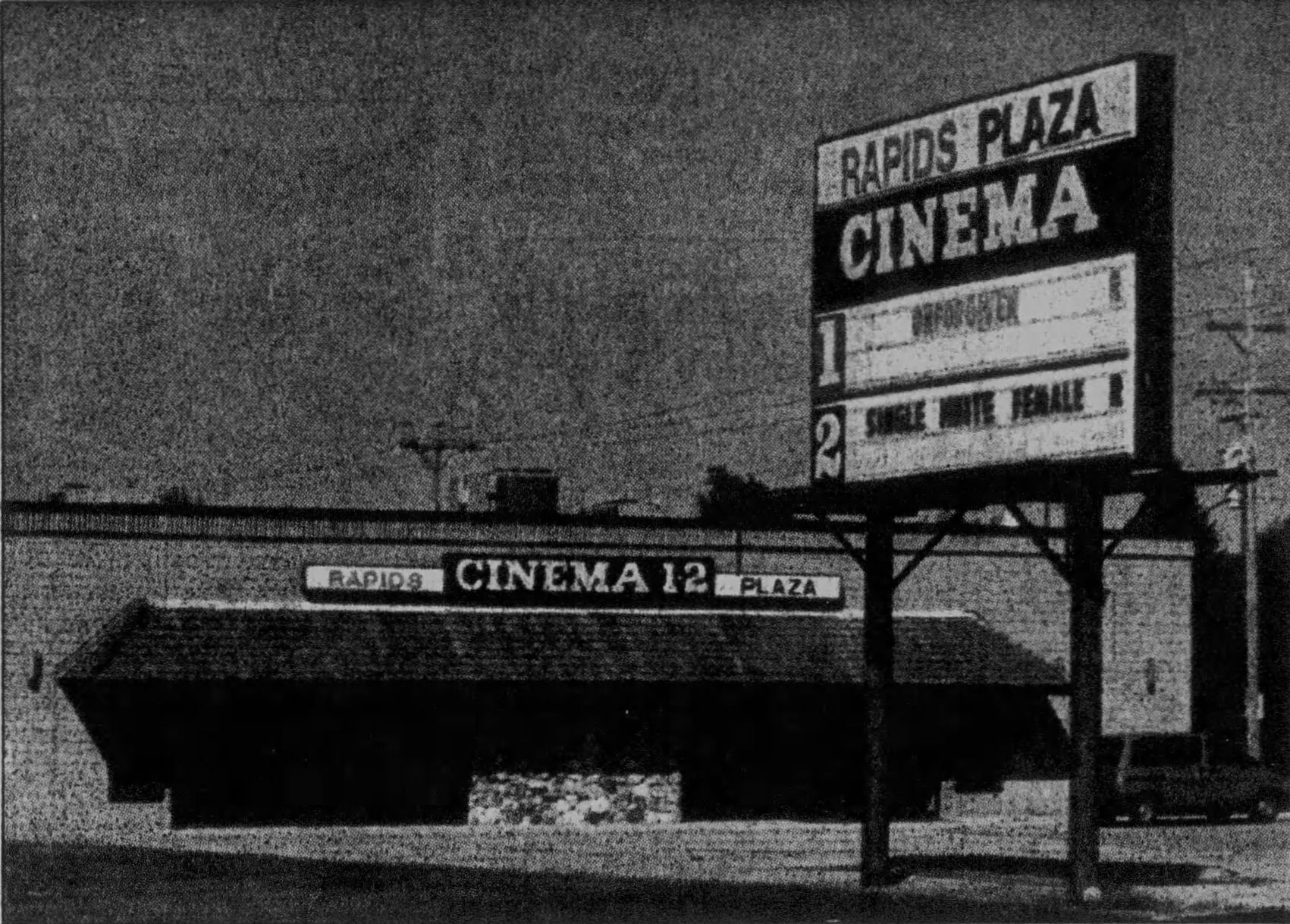 Rapids Plaza Cinema, Sept. 25, 1992